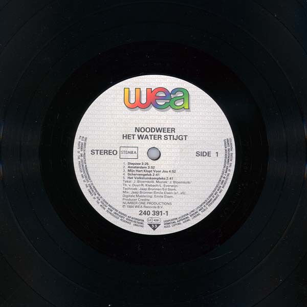 Noodweer : Het Water Stijgt (LP, Album)