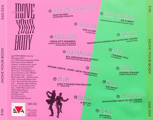 Various : Move Your Body (CD, Comp)
