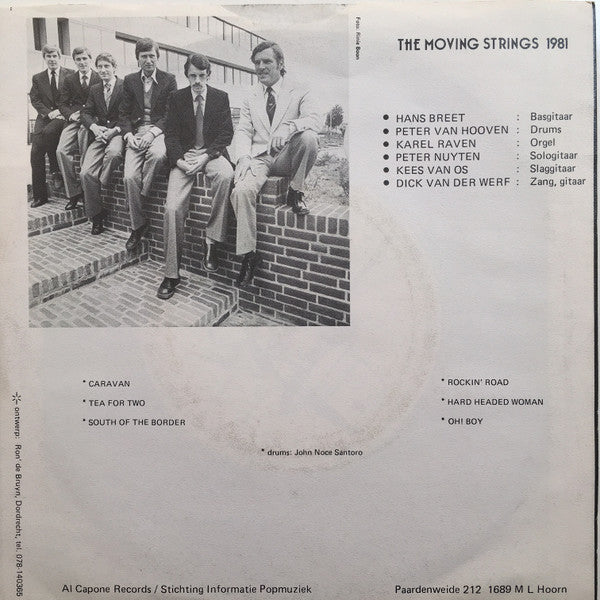 The Moving Strings : The Moving Strings (7", EP, Comp)