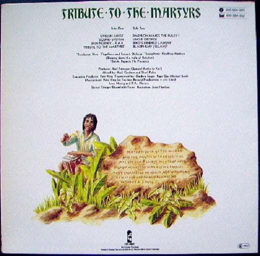 Steel Pulse : Tribute To The Martyrs (LP, Album)