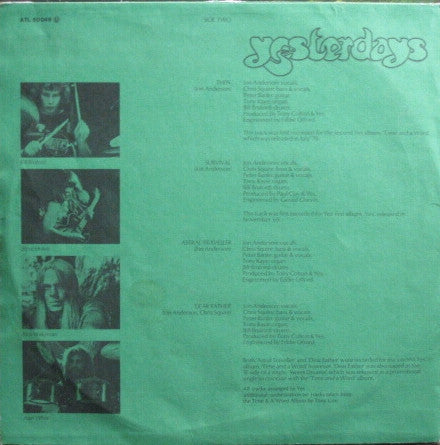Yes : Yesterdays (LP, Comp)
