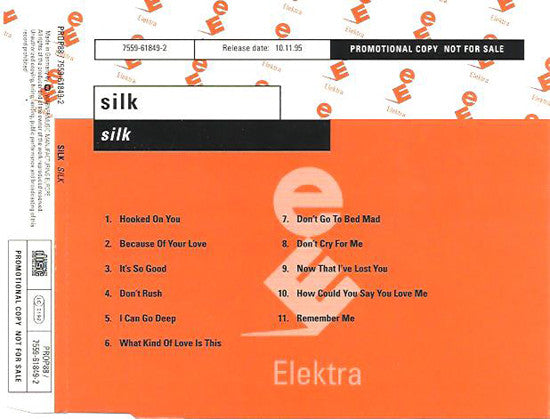 Silk (4) : Silk (CD, Album, Promo)