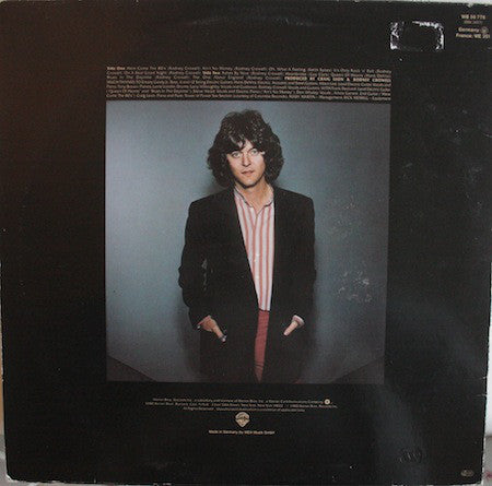 Rodney Crowell : But What Will The Neighbors Think (LP, Album)