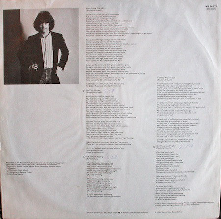 Rodney Crowell : But What Will The Neighbors Think (LP, Album)