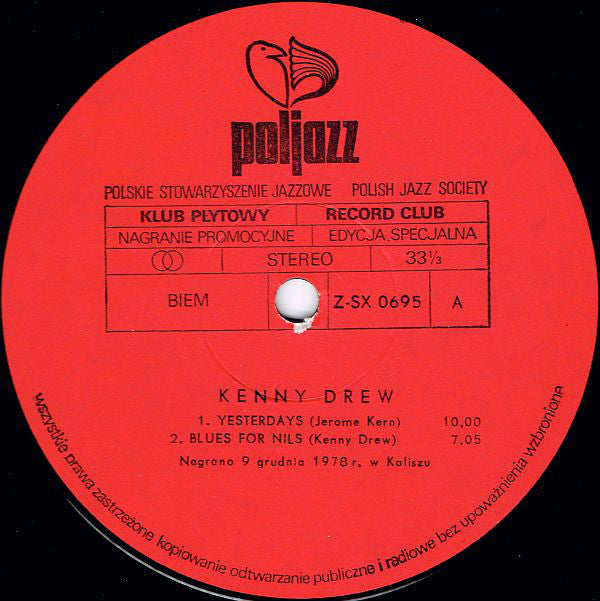 Kenny Drew : Kenny Drew (LP, Album)