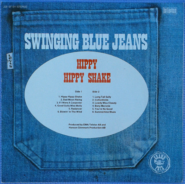 The Swinging Blue Jeans : Hippy Hippy Shake (LP, Album, RE)