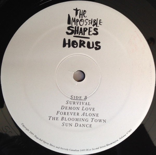 The Impossible Shapes : Horus (LP)