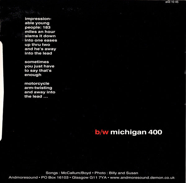 Mac Meda : The Tenth Of Always (7", Single)