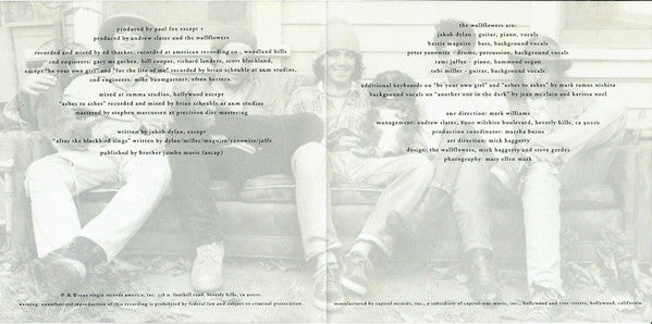 The Wallflowers : The Wallflowers (CD, Album, RE)