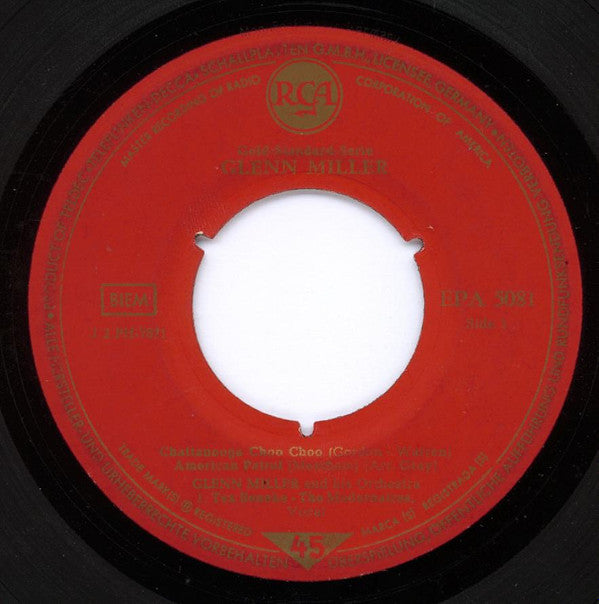 Glenn Miller : Chattanooga Choo Choo (7", EP, RE)