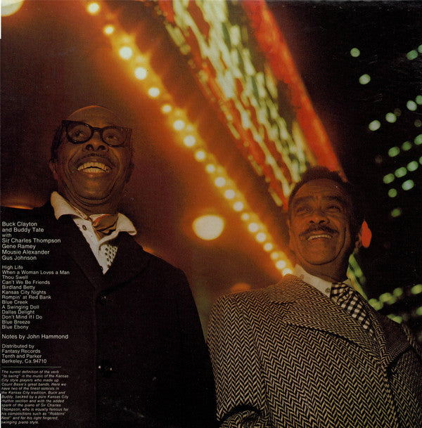 Buck Clayton & Buddy Tate : Kansas City Nights (2xLP, Comp)