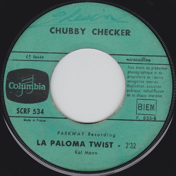 Chubby Checker : Slow Twistin' / La Paloma Twist (7")