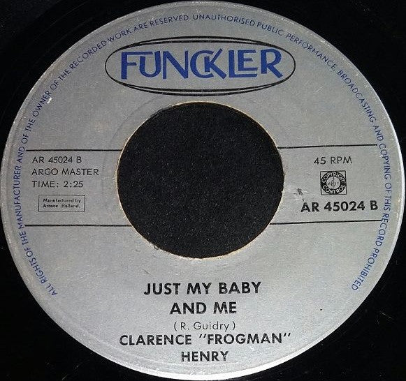 Clarence "Frogman" Henry : But I Do (7", Single)