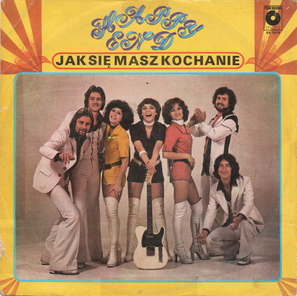 Happy End (2) : Jak Się Masz Kochanie (LP, Album, Red)