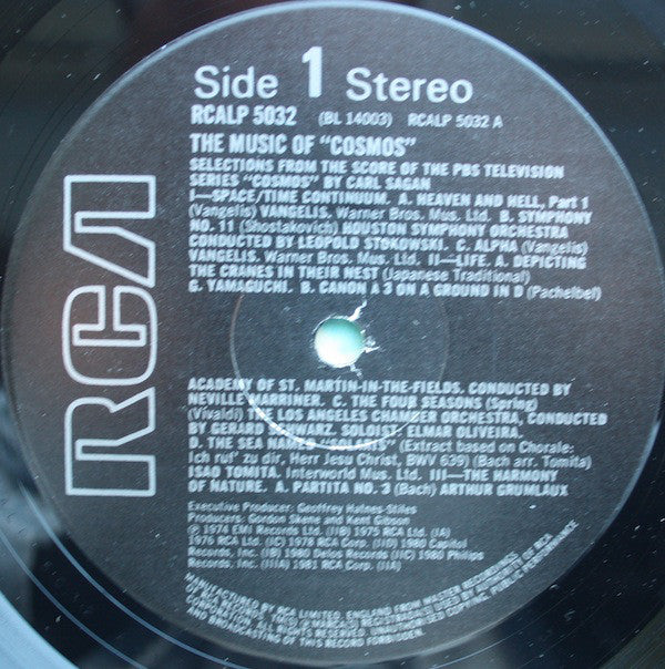 Various : The Music Of Cosmos (LP, Comp, Gat)