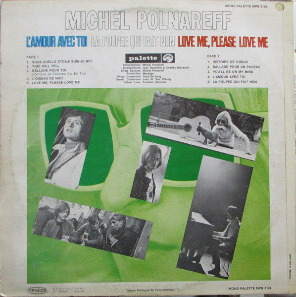 Michel Polnareff : Michel Polnareff (LP, Album)