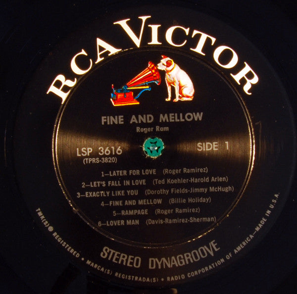 Roger Ramirez : Fine And Mellow (LP)