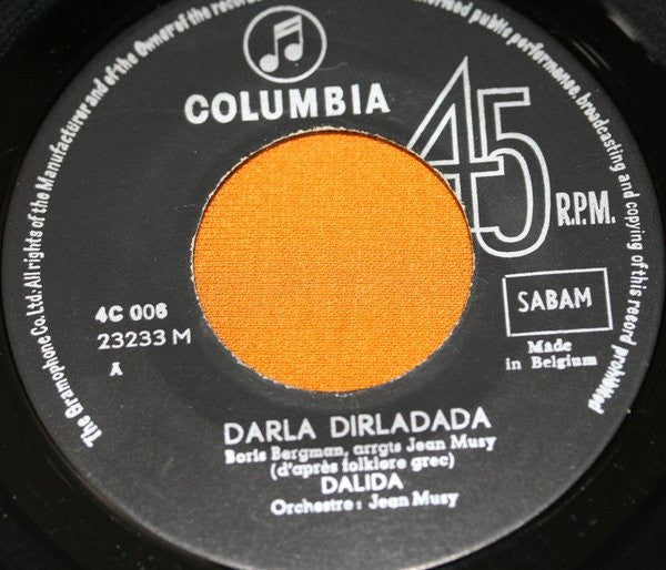 Dalida : Darla Dirladada (7", Single)