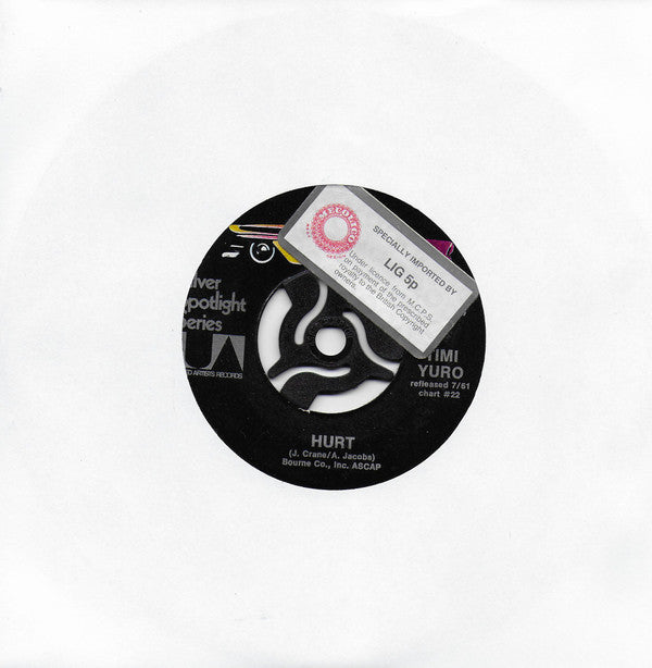 Timi Yuro : What's A Matter Baby (Is It Hurting You) / Hurt (7", RE, Styrene)