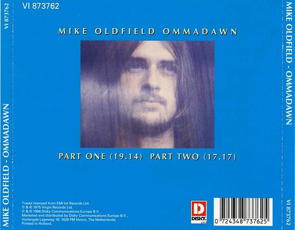 Mike Oldfield : Ommadawn (CD, Album, RE)