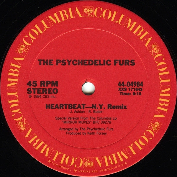 The Psychedelic Furs : The Ghost In You (12")