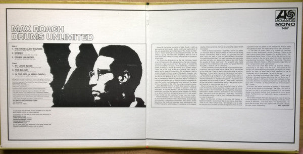 Max Roach : Drums Unlimited (LP, Album, Mono, RP)