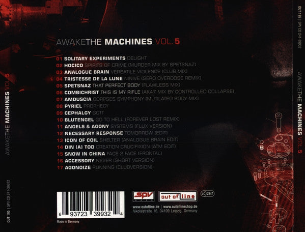 Various : Awake The Machines Vol. 5 (CD, Comp)