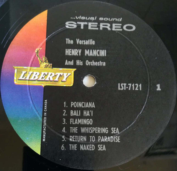 Henry Mancini And His Orchestra : The Versatile Henry Mancini And His Orchestra (LP, Album)