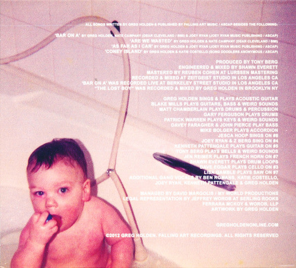 Greg Holden : I Don't Believe You (CD, Album, RP, Dig)