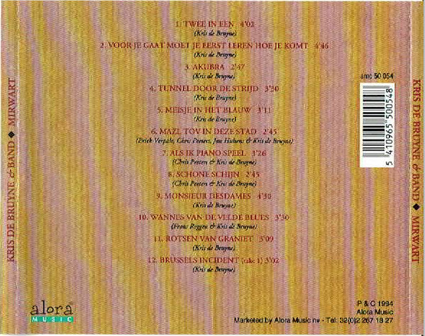Kris De Bruyne Band : Mirwart (CD, Album)