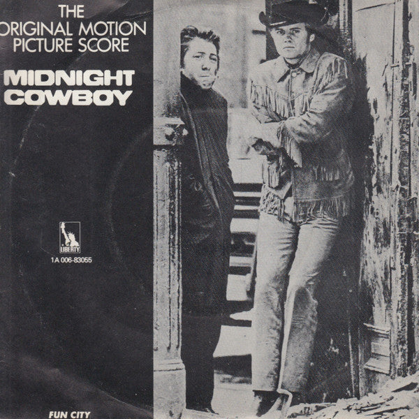 John Barry : Midnight Cowboy (7", Single, RE)
