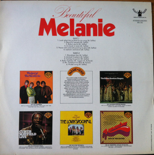 Melanie (2) : Beautiful Melanie (LP, Comp)