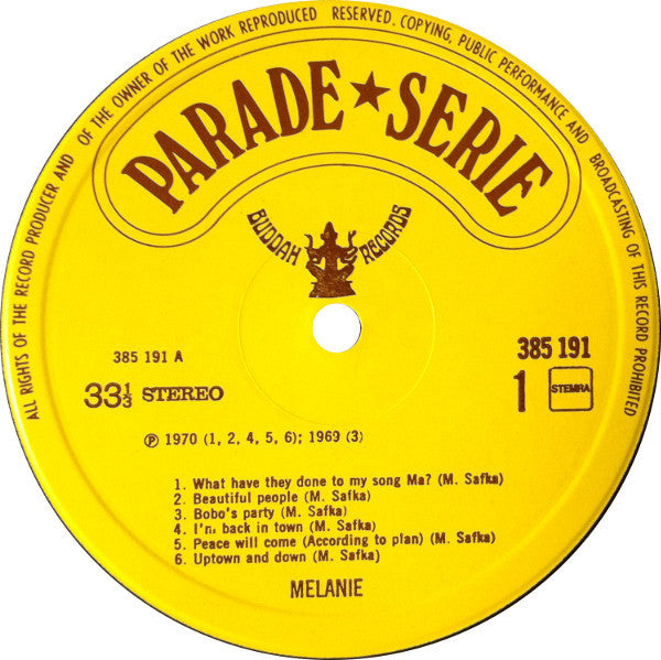 Melanie (2) : Beautiful Melanie (LP, Comp)