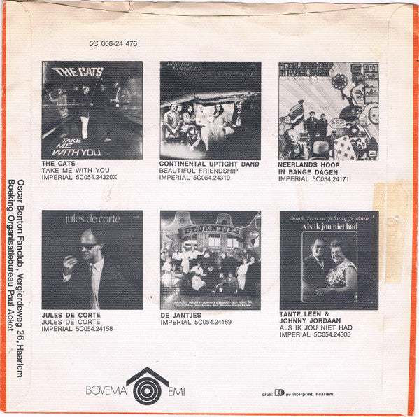 Monica (10) And Oscar Benton : All I Ever Need Is You (7", Single)