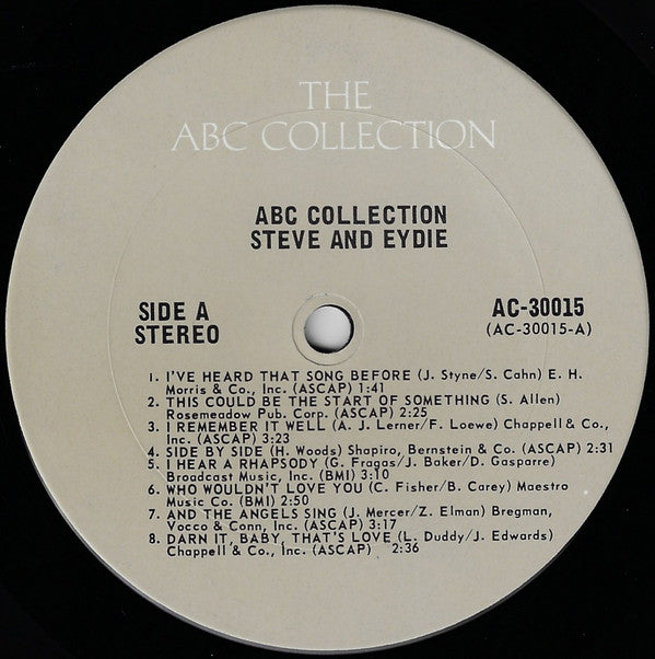 Steve & Eydie : The ABC Collection (LP, Comp)