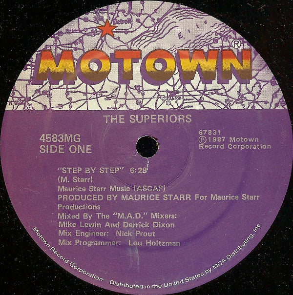 Superiors : Step By Step (12")