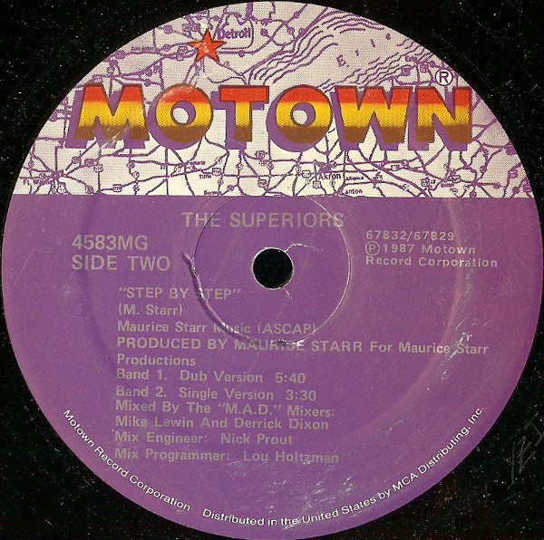 Superiors : Step By Step (12")