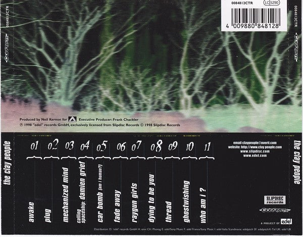 Clay People : The Clay People (CD, Album)