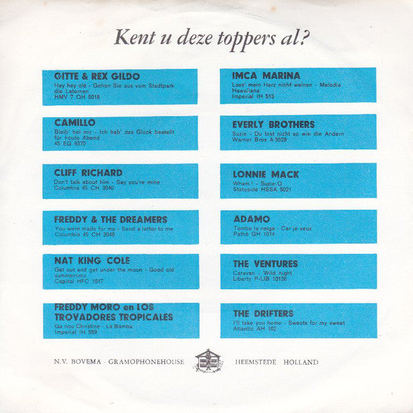 Cliff Richard : Constantly  (7", Single)