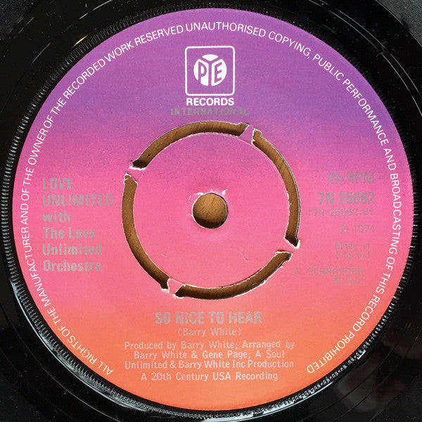 Love Unlimited With Love Unlimited Orchestra : People Of Tomorrow Are The Children Of Today (7", Single, Kno)