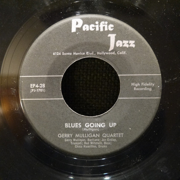 Gerry Mulligan : California Concerts (7", EP)