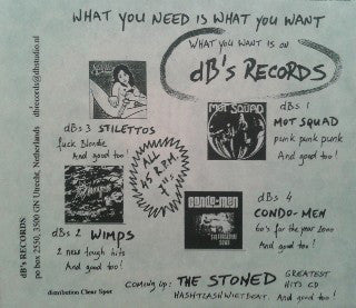 The Wimps (2) : Running Down The Road / Pretty Marvelon (7", Single)