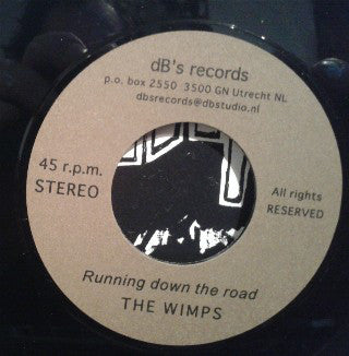 The Wimps (2) : Running Down The Road / Pretty Marvelon (7", Single)