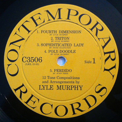 Lyle Murphy : 12-Tone Compositions & Arrangements (LP, Album, Mono)