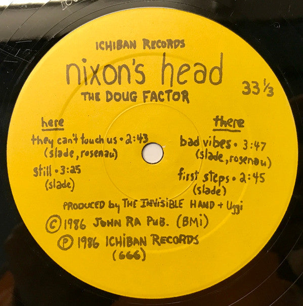 Nixon's Head : The Doug Factor (12", MiniAlbum)