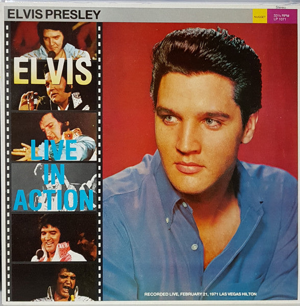 Elvis Presley : Live In Action (LP, Album, Unofficial)
