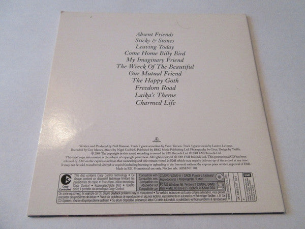 The Divine Comedy : Absent Friends (CD, Album, Copy Prot., Promo)