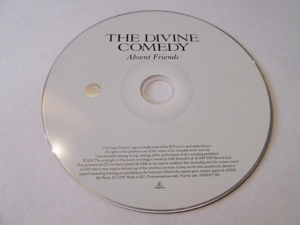 The Divine Comedy : Absent Friends (CD, Album, Copy Prot., Promo)