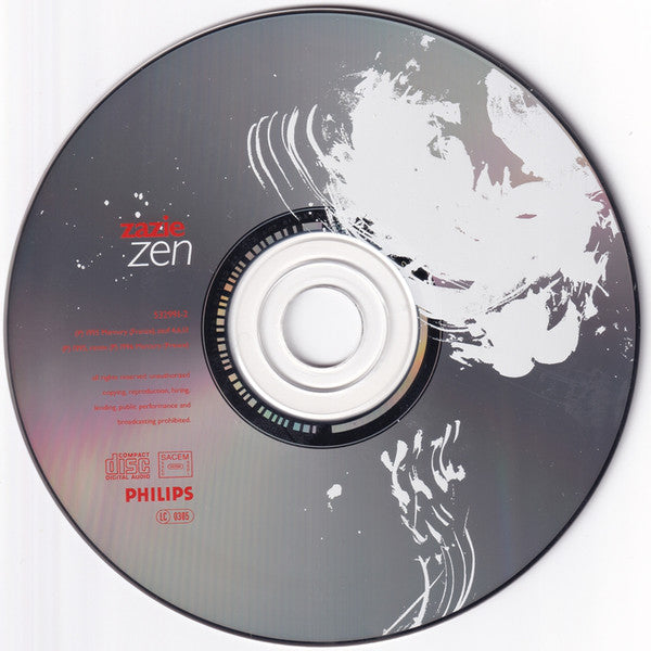 Zazie : Zen (CD, Album, RE)