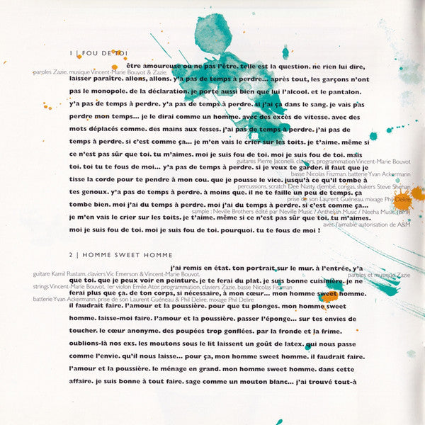 Zazie : Zen (CD, Album, RE)